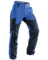 Spodnie robocze 5507 V-WORK, czarno-niebieskie — prawy bok spodni