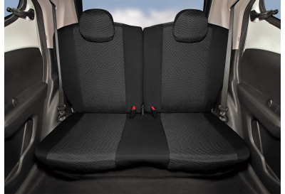 TAILOR MADE cover for the rear bench seat with split back rest