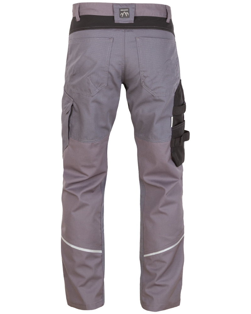 Spodnie robocze z Cordurą, odblaskami i strechem  518V - z tyłu