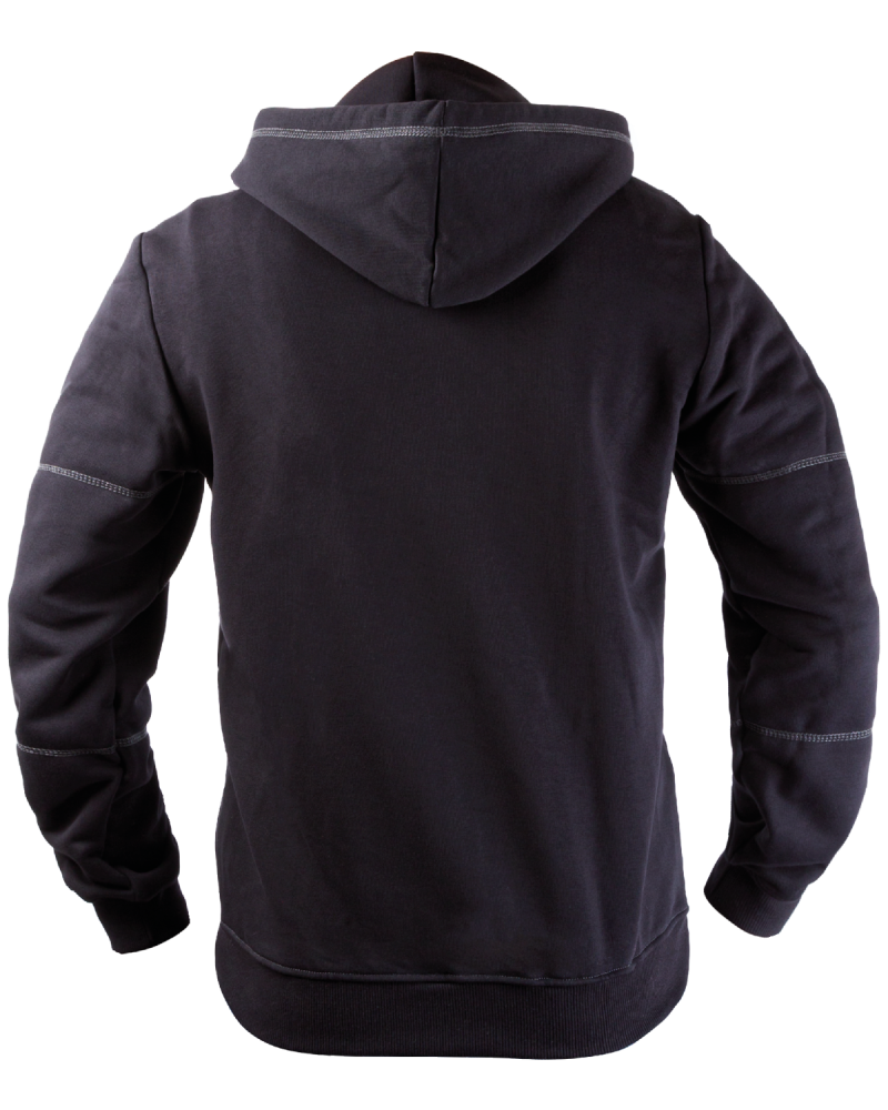 Hooded Sweatshirt (black) - back