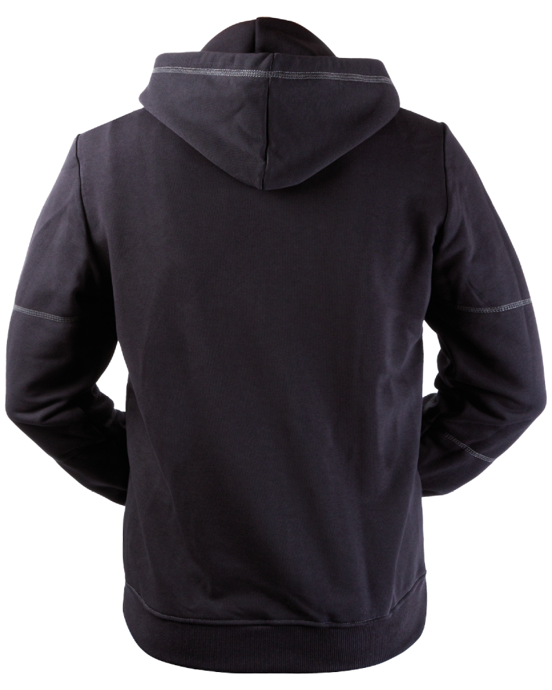 Hooded Sweatshirt (black) - back (2)