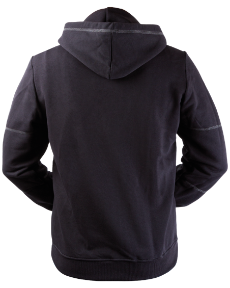 Hooded Sweatshirt (black) - back (2)
