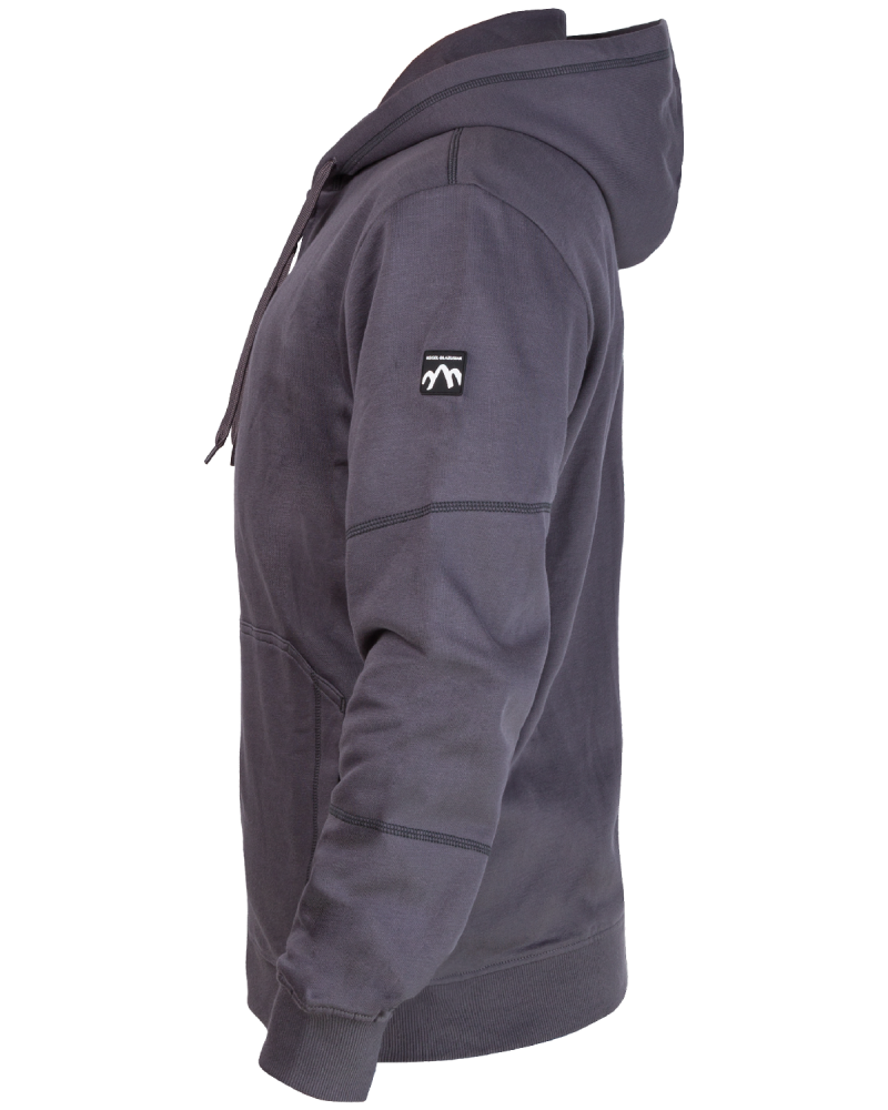 V-WORK Hooded Sweatshirt (grey) - side (2)