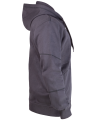 V-WORK Hooded Sweatshirt (grey) - side