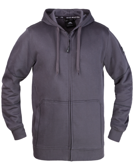 V-WORK Hooded Sweatshirt (grey) - front