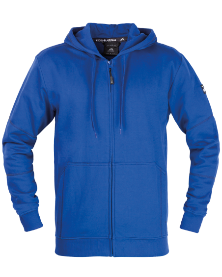 V-WORK Hooded Sweatshirt (blue) - front