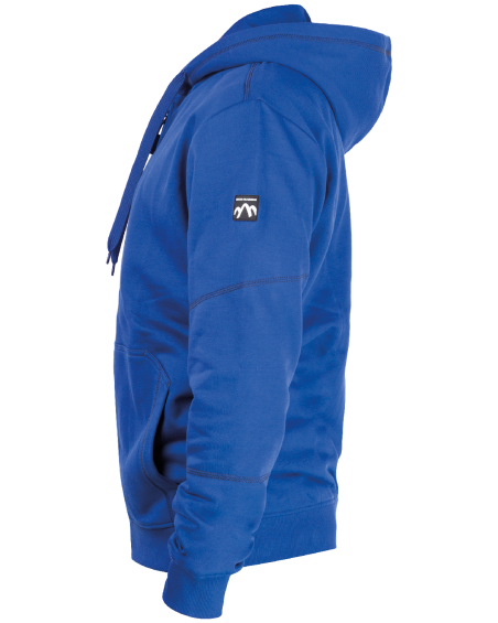 V-WORK Hooded Sweatshirt (blue) - side (2)