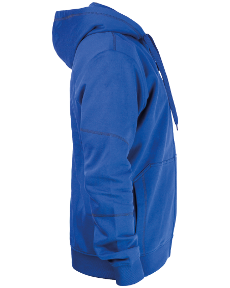 V-WORK Hooded Sweatshirt (blue) - side