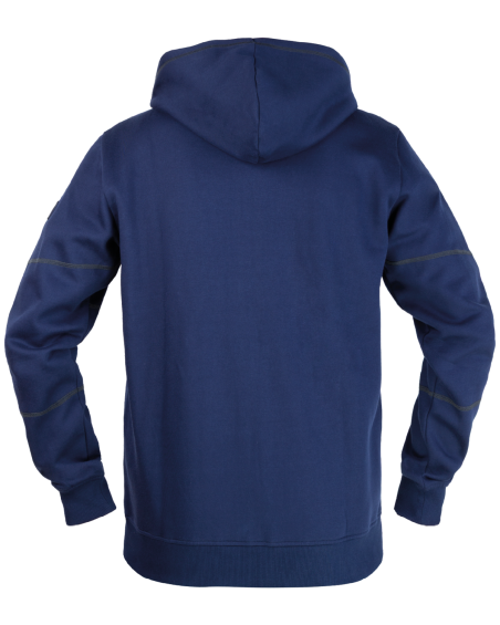 V-WORK Hooded Sweatshirt (navy blue) - back
