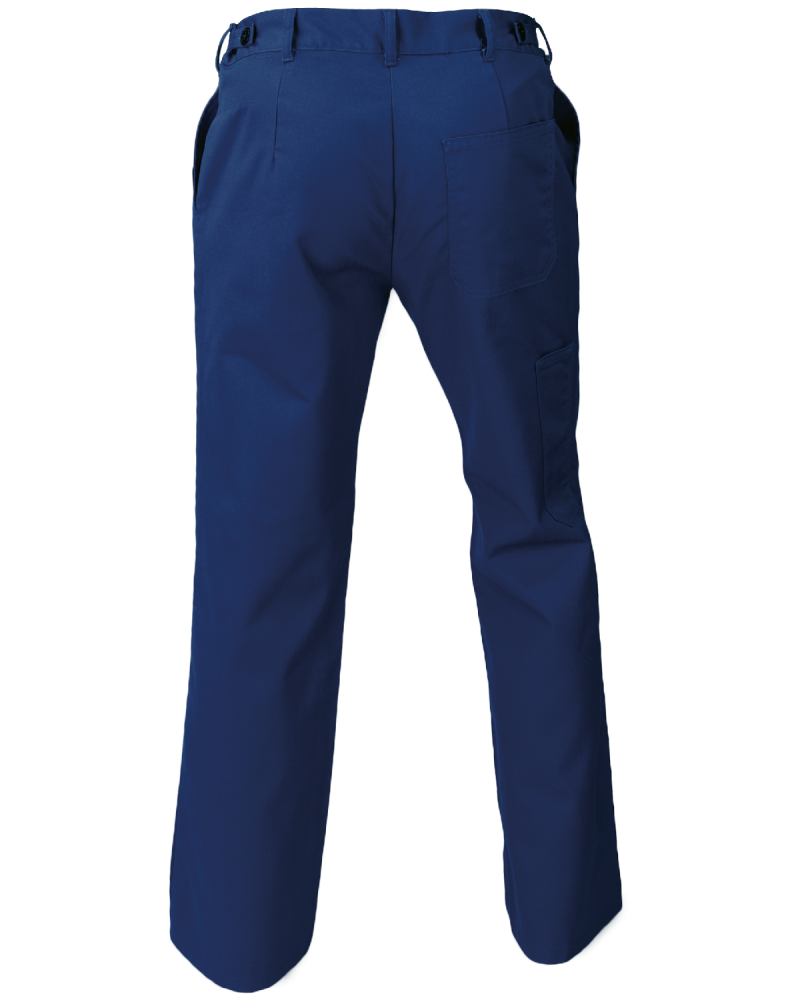 Spodnie robocze 5004, granatowe - tył spodni