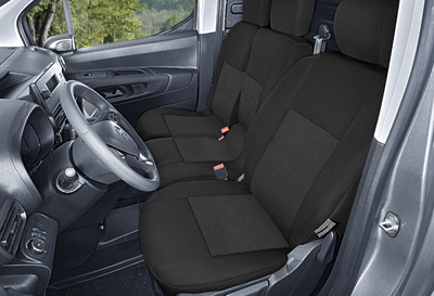 TAILOR MADE covers for front seats 1+2