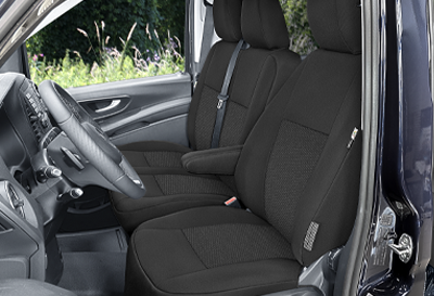 TAILOR MADE covers for front seats 1+2