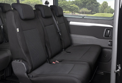 Tailor Made DV3 covers for the second and third seat rows