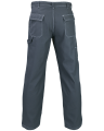 Spodnie robocze PROFI, szare - tył spodni