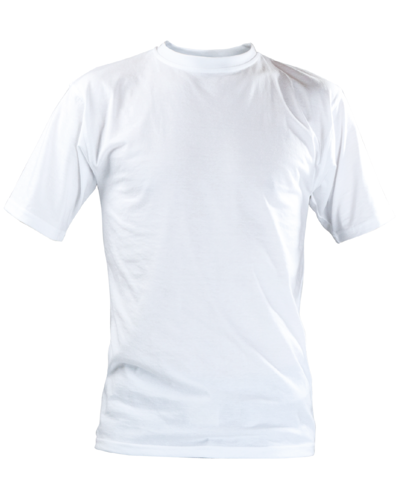 T-Shirt roboczy 0301, biały - przód koszulki