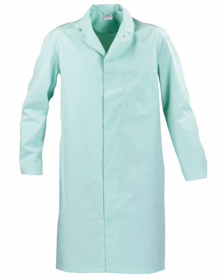 Fartuch Męski HACCP 4089, seledynowy - przód fartucha