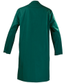 Fartuch męski roboczy 4000, zielony - tył fartucha