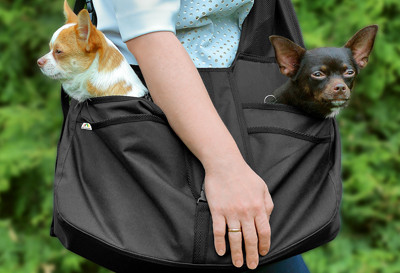 Beverly Hills dog carry bag, size L