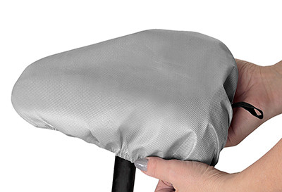 Protective cover for bike saddle