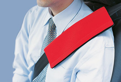 Safety belt pad - red