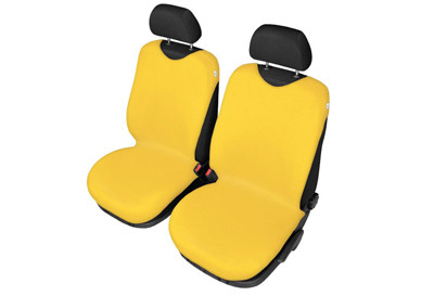 SHIRT COTTON covers for front seats - yellow