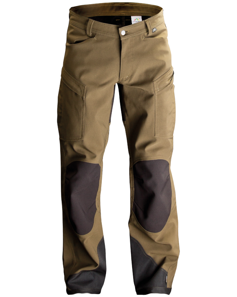 Spodnie robocze Tactic Green, oliwkowe - przód spodni