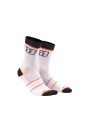 Skarpety Endurance, biało-pomarańczowe