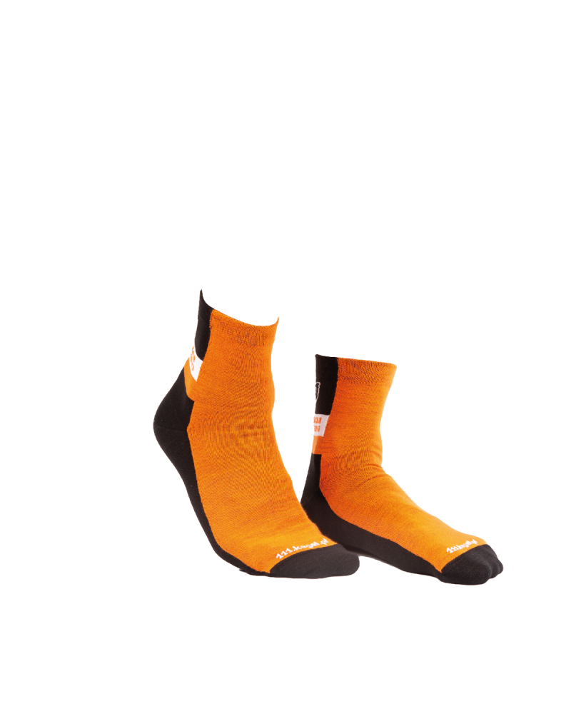 Skarpety Cool, pomarańczowo-czarne