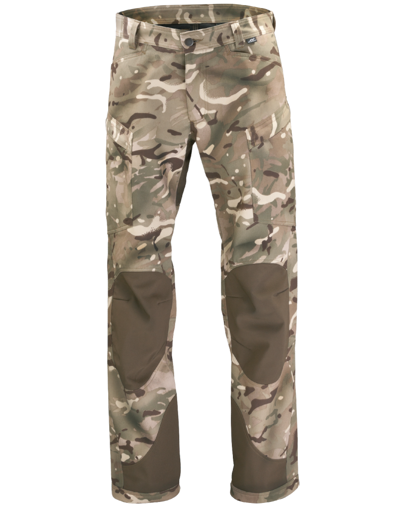 Spodnie Camo Green, szybkoschące, moro - przód spodni