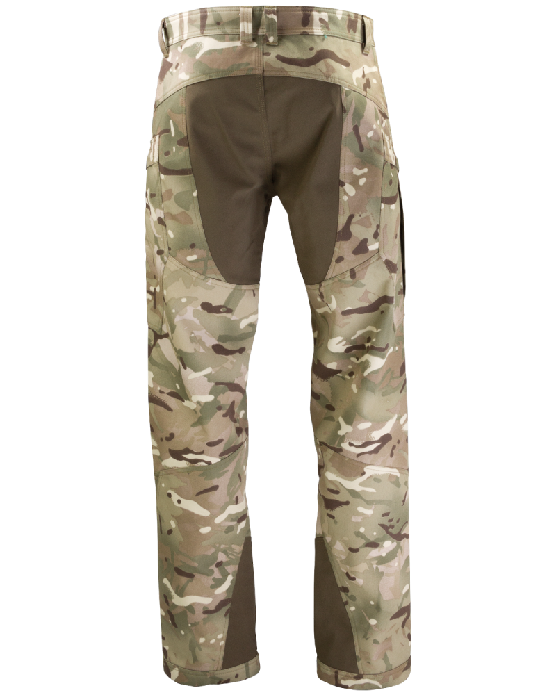 Spodnie Camo Green, szybkoschące, moro - tył spodni