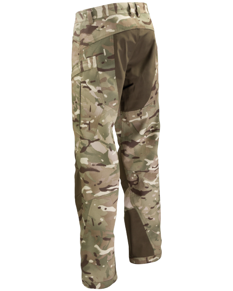 Spodnie Camo Green, szybkoschące, moro - lewy bok spodni