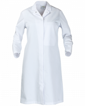 Fartuch damski medyczny, biały