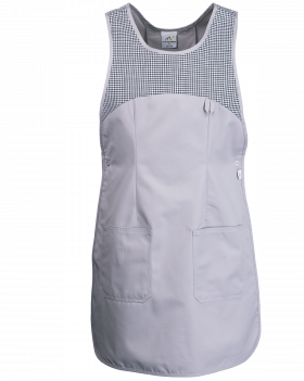 Fartuch damski 4554 szary - przód