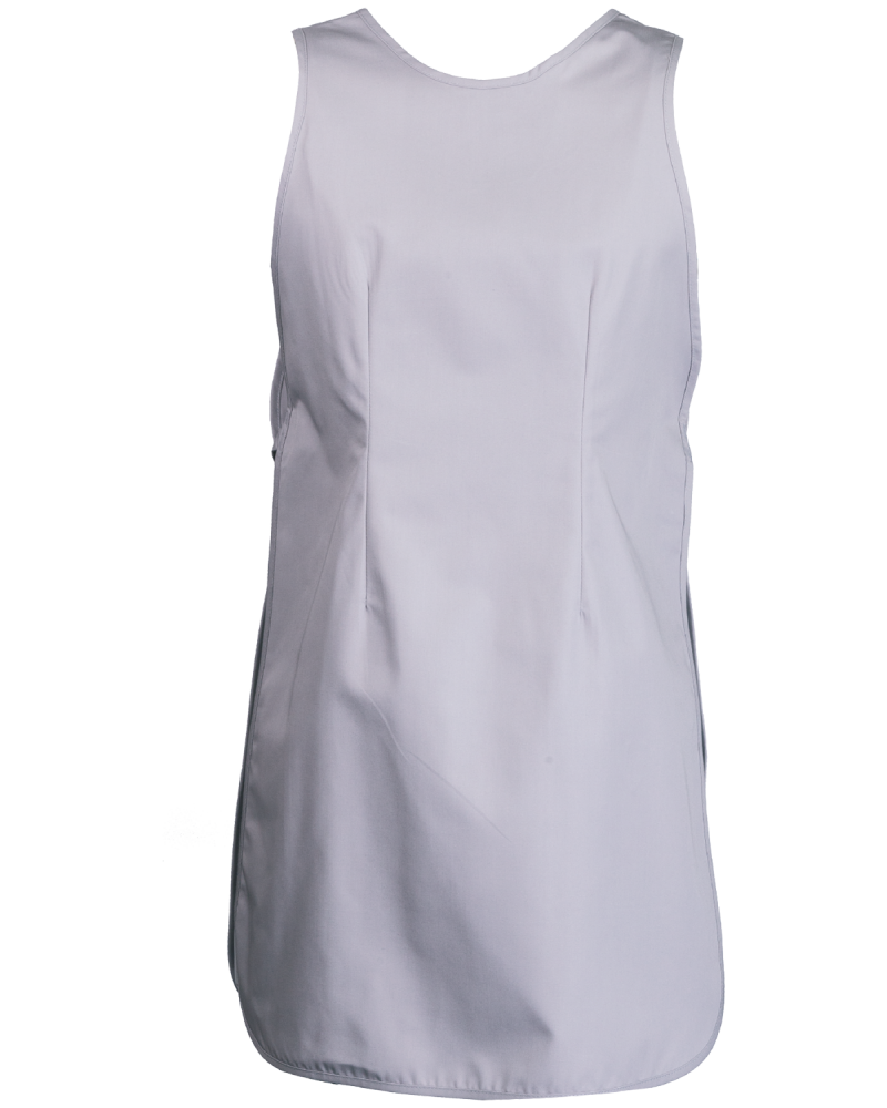 Fartuch damski 4554 szary - tył