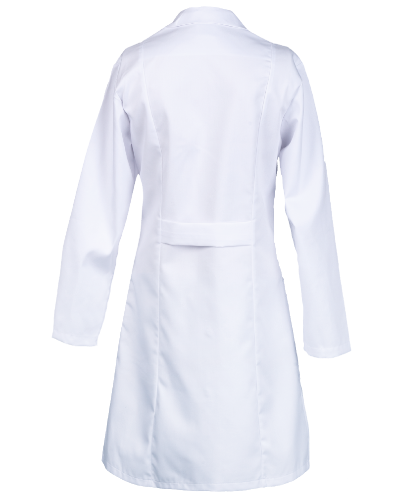 Fartuch damski ¾ biały - tył