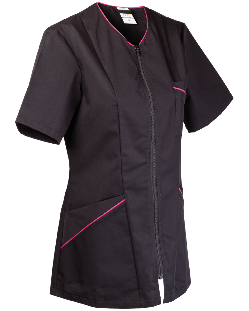 Bluza damska 3344, czarna - prawy bok