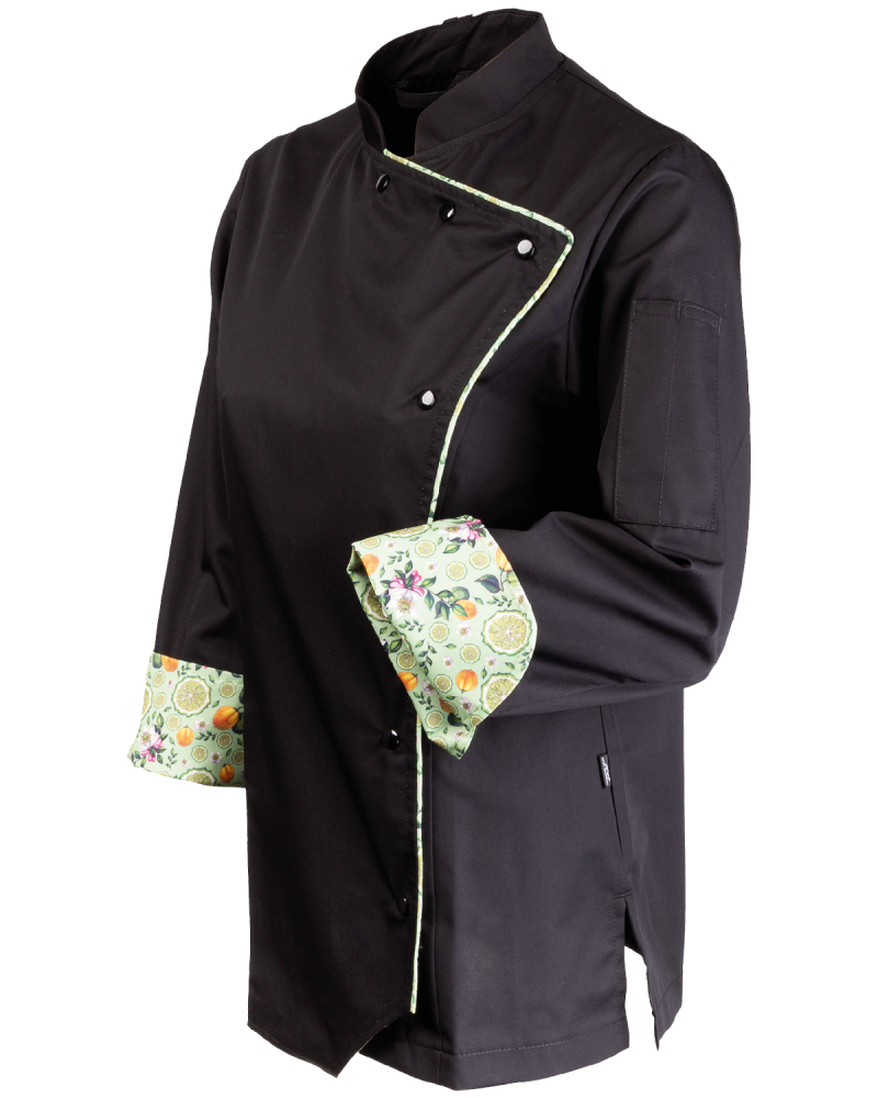 Bluza kucharska damska 360A - lewy bok