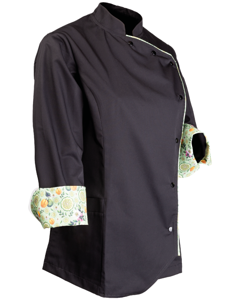 Bluza kucharska damska 360A - prawy bok