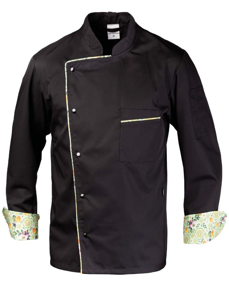 Bluza Kucharska 362A - wywinięty mankiet przód