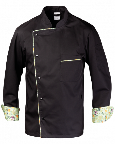 Bluza Kucharska 362A - wywinięty mankiet przód