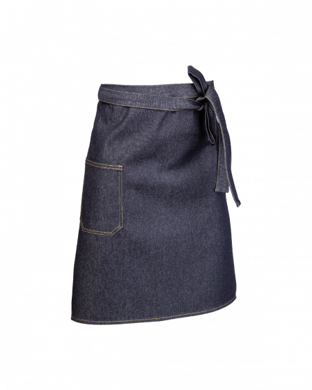 Zapaska „60” Jeans z kieszonką – 100% bawełny - prawy bok
