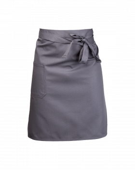 Zapaska „60” z kieszonką, szara - przód