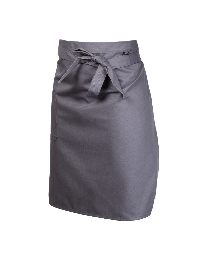 Zapaska „60” z kieszonką, szara - lewy bok