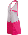 Fartuszek włoski 4255, różowo-szary - lewy bok