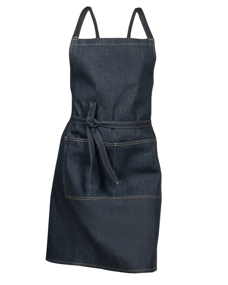 Fartuch Przedni - Jeans KBT sklepowy - przód