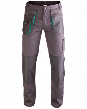 Spodnie Kneiter z wielofunkcyjnymi kieszeniami (Grafitowy, Zielony) - KT