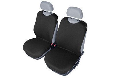 SHIRT COTTON covers for front seats - black