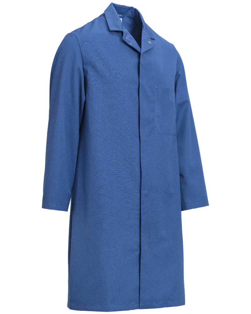 Fartuch Haccp 4089, niebieski - prawy bok