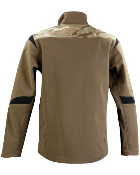 Kurtka Softshell Green Camo - tył