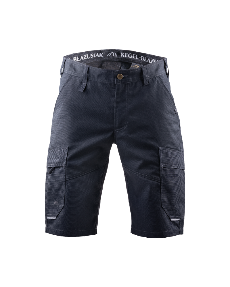 Krótkie spodenki robocze 5506, czarne — przód spodenek